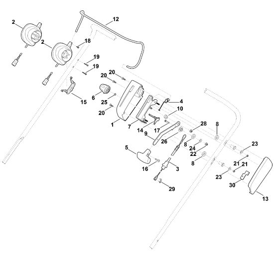 Bild von A - Lenker Oberteil RLE 540.0