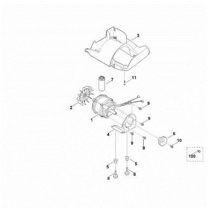 Bild von D - Elektromotor RLE 540.0