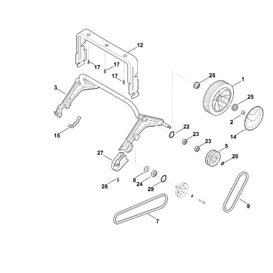 Bild von E - Hinterachse, Antrieb RLE 540.0