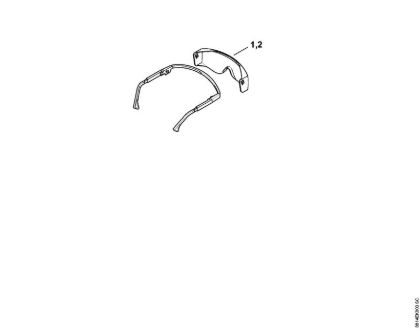 Gesichtsschutze und Gehörschutze Schutzbrille ANTIFOG Schutzbrille ANTIFOG der Marke Stihl