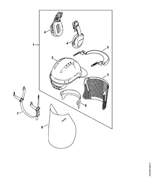 Kopfschutze Helmset FUNCTION Basic Helmset FUNCTION Basic der Marke Stihl