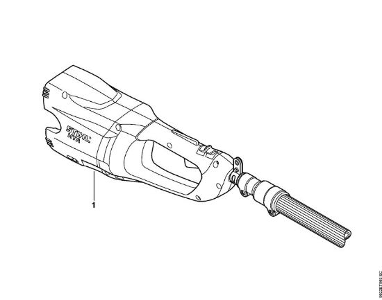 Akku-Hoch-Entaster (HTA) HTA 65 Maschinennummer der Marke Stihl