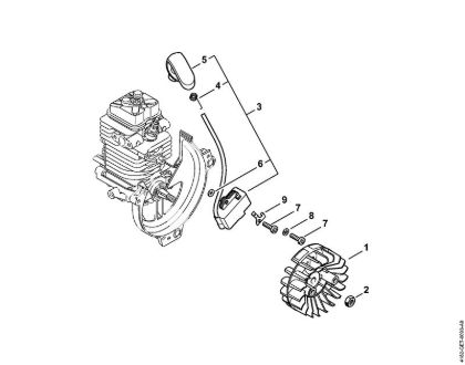 Hoch-Entaster (HT) HT 100 Zündanlage der Marke Stihl