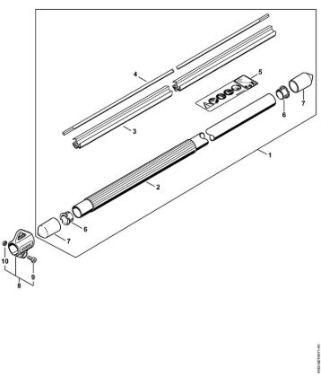 Hoch-Entaster (HT) HT 132 Schaft der Marke Stihl