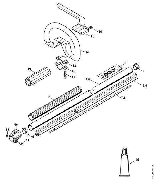 Hoch-Entaster (HT) HT 70 Schaft HT 70, 70 K der Marke Stihl