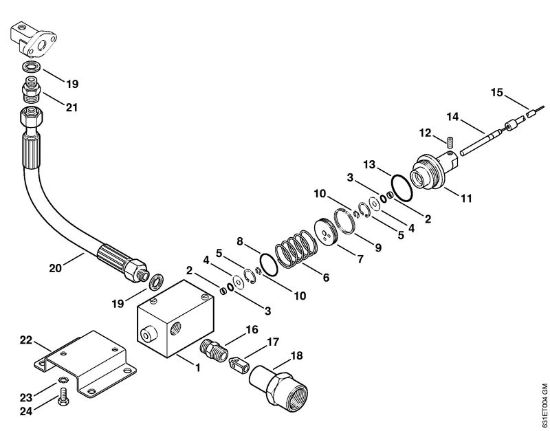 Benzinhochdruckreiniger (RB) RB 301 Drehzahlregelung der Marke Stihl