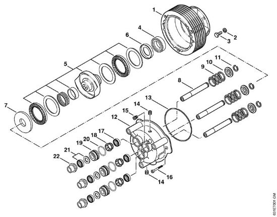 Benzinhochdruckreiniger (RB) RB 301 Pumpe der Marke Stihl