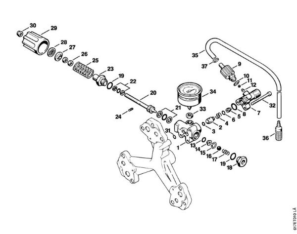 Elektro-Hochdruckreiniger (RE) RB 400 K Regelsicherheitsblock RB 400 K der Marke Stihl
