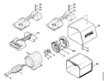 Elektro-Hochdruckreiniger (RE) RE 110 K Rotor der Marke Stihl