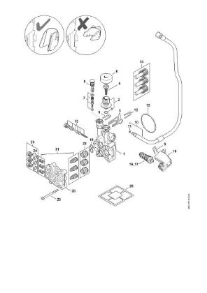 Bild von Pumpe, Ventilblock RE 110 PLUS