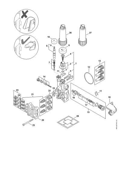 Bild von Pumpe, Ventilblock RE 120