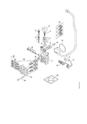 Bild von Pumpe, Ventilblock RE 120 PLUS