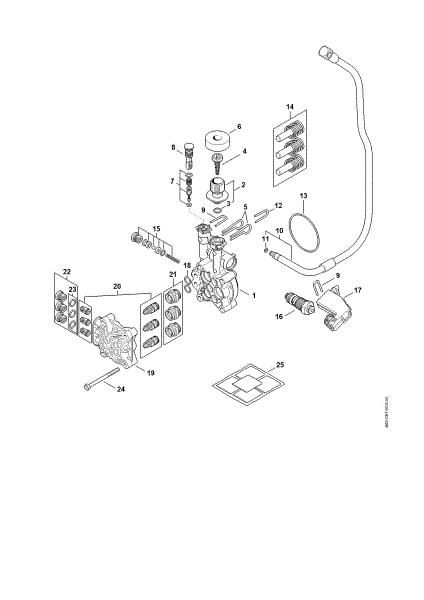 Bild von Pumpe, Ventilblock RE 120 PLUS