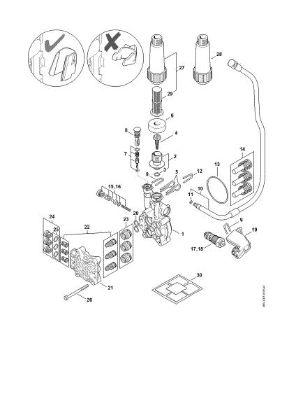 Bild von Pumpe, Ventilblock RE 130 PLUS