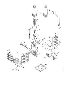 Bild von Pumpe, Ventilblock RE 140 PLUS