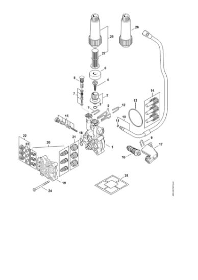Bild von Pumpe, Ventilblock RE 140 PLUS