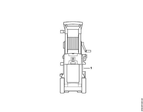 Elektro-Hochdruckreiniger (RE) RE 143 PLUS Maschinennummer der Marke Stihl