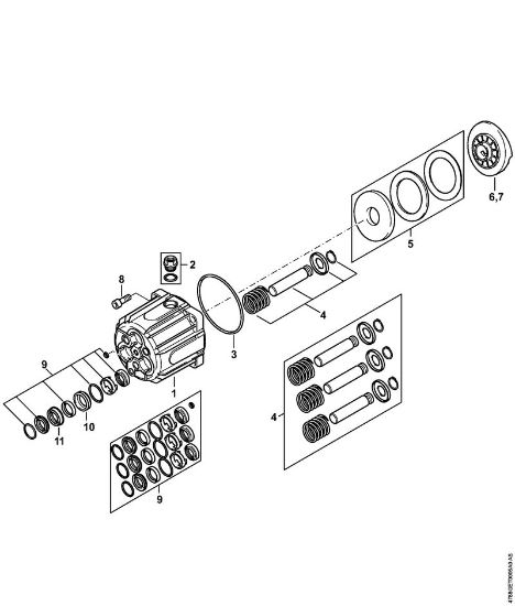 Elektro-Hochdruckreiniger (RE) RE 272 PLUS Pumpe RE 272 PLUS, RE 282 PLUS der Marke Stihl