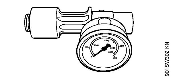 Elektro-Hochdruckreiniger (RE) RE 281 PLUS Prüfmanometer M24x1,5 der Marke Stihl
