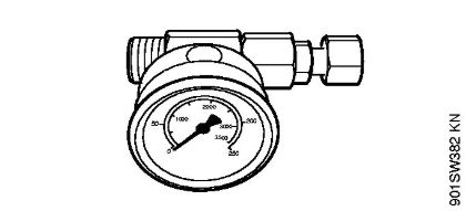 Elektro-Hochdruckreiniger (RE) RE 362 Manometer der Marke Stihl