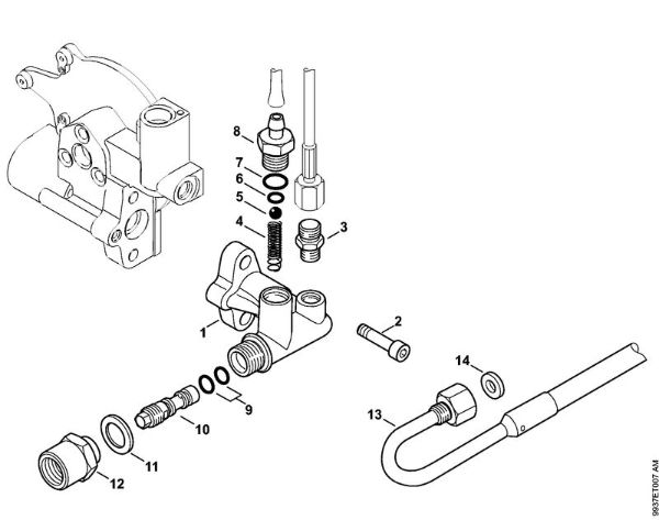 Elektro-Hochdruckreiniger (RE) RE 362 PLUS Regelsicherheitsblock, Rückschlagventil der Marke Stihl