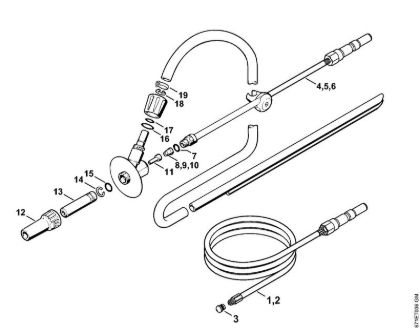 Elektro-Hochdruckreiniger (RE) RE 471 PLUS Rohrreinigungsset, Sand-Nassstrahleinrichtung der Marke Stihl