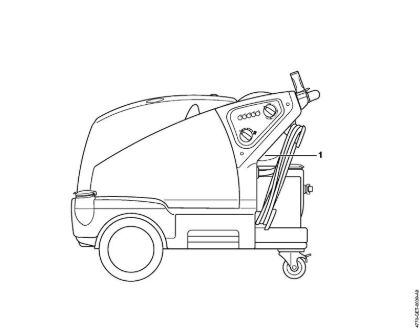 Elektro-Hochdruckreiniger (RE) RE 581 PLUS Maschinennummer der Marke Stihl