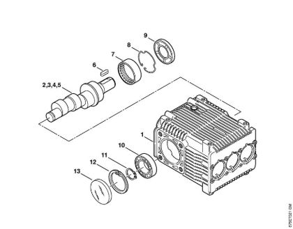 Elektro-Hochdruckreiniger (RE) RE 581 PLUS Pumpe, Nockenwelle der Marke Stihl