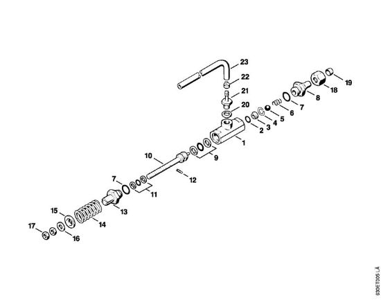 Elektro-Hochdruckreiniger (RE) RE 640 W Sicherheitsventil   X 22 947 954 (36.95) der Marke Stihl