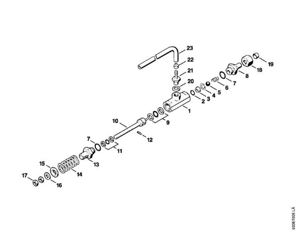 Elektro-Hochdruckreiniger (RE) RE 640 W Sicherheitsventil   X 22 947 954 (36.95) der Marke Stihl