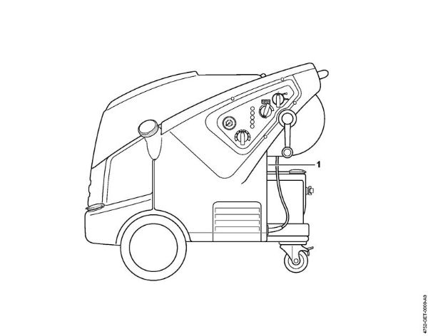 Elektro-Hochdruckreiniger (RE) RE 661 Maschinennummer der Marke Stihl
