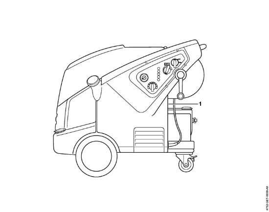 Elektro-Hochdruckreiniger (RE) RE 661 PLUS Maschinennummer der Marke Stihl