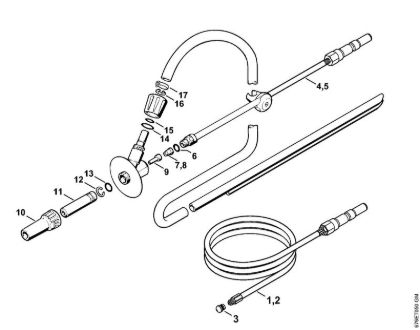 Elektro-Hochdruckreiniger (RE) RE 661 PLUS Rohrreinigungsset, Sand-Nassstrahleinrichtung der Marke Stihl