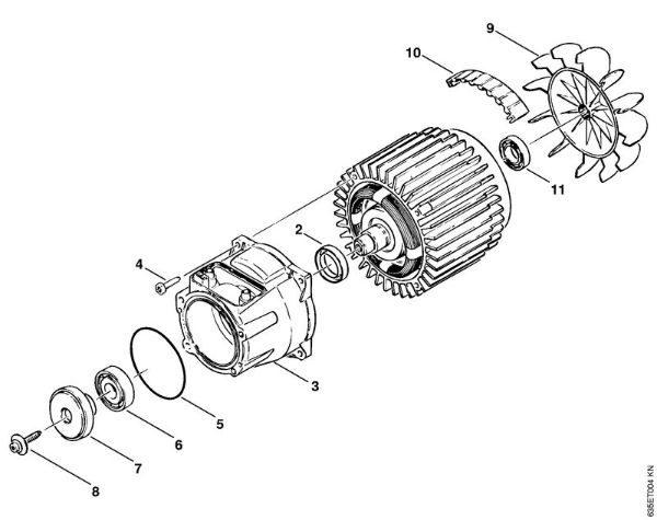 Elektro-Hochdruckreiniger (RE) RE 820 KM Elektromotor 220 V der Marke Stihl
