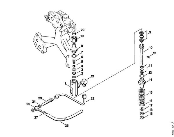 Elektro-Hochdruckreiniger (RE) RE 830 W Sicherheitsventil der Marke Stihl
