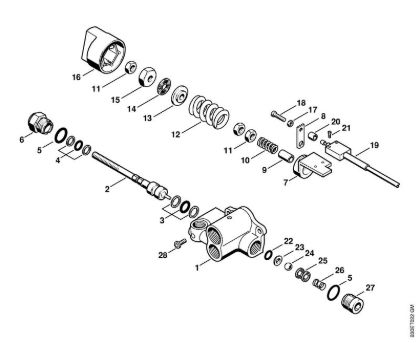 Elektro-Hochdruckreiniger (RE) RE 840 W Regelsicherheitsblock der Marke Stihl