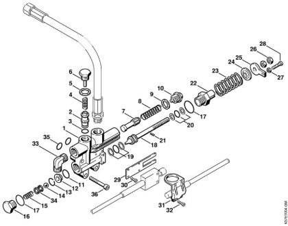 Elektro-Hochdruckreiniger (RE) RE 840 W Regelsicherheitsblock   X 22 947 954 (36.95) der Marke Stihl