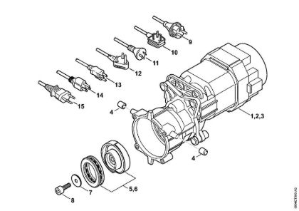Elektro-Hochdruckreiniger (RE) RE 88 Elektromotor, Anschlussleitung der Marke Stihl