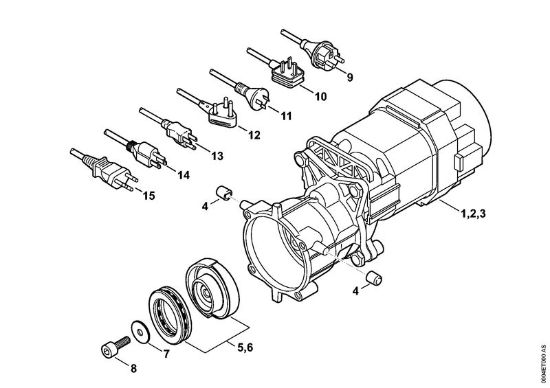 Elektro-Hochdruckreiniger (RE) RE 88 Elektromotor, Anschlussleitung der Marke Stihl