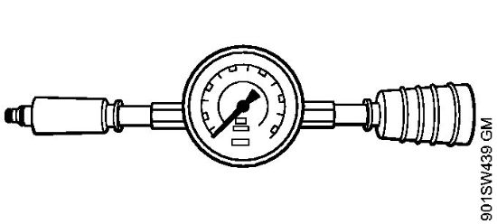 Elektro-Hochdruckreiniger (RE) RE 88 Prüfmanometer der Marke Stihl