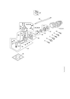 Bild von Elektromotor, Anschlussleitung, Ventilblock, Pumpe RE 90.0 PLUS