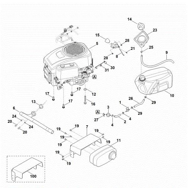 Bild von G - Motor, Tank RT 4082.0