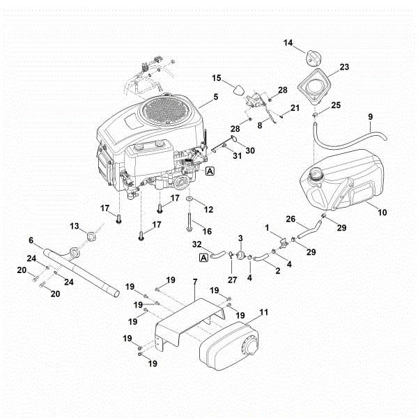 Bild von G - Motor, Tank RT 4082.1
