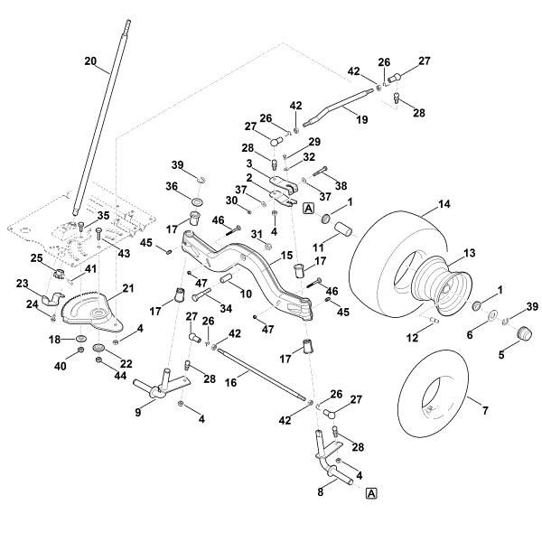 Bild von E - Lenkung, Vorderrad RT 5097.0