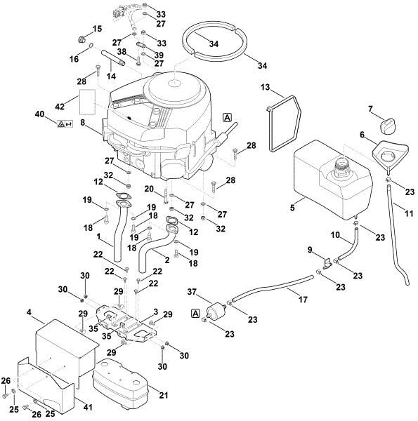 Bild von H - Motor, Tank RT 5097.0 Z
