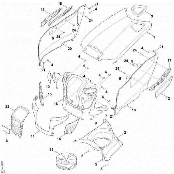 Bild von D - Motorhaube RT 5112.1 Z
