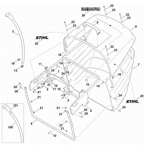 Bild von O - Grasfangkorb RT 6112.0 C