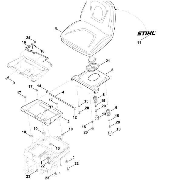 Bild von F - Sitz RT 6112.0 ZL