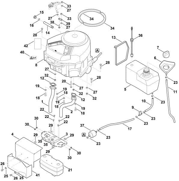 Bild von H - Motor, Tank RT 6112.0 ZL