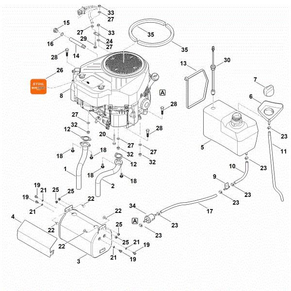Bild von H - Motor, Tank RT 6127.1 ZL